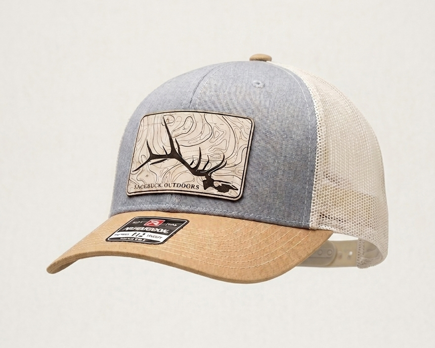 Elk Skull Topo Hat