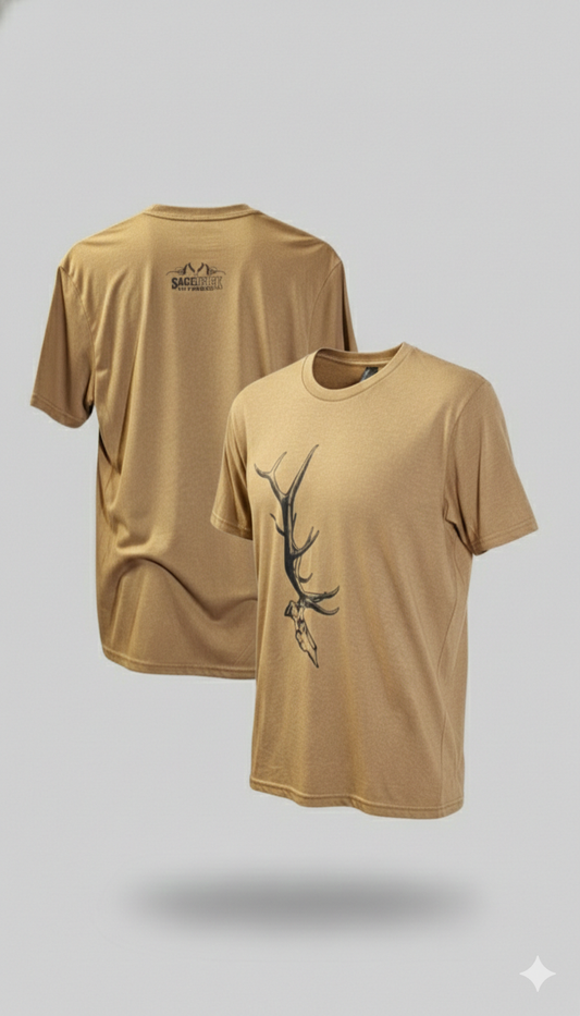 Elk Skull Tee