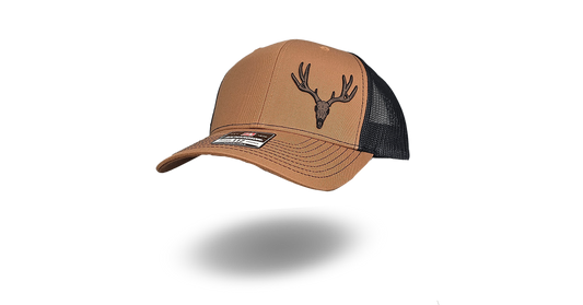 Back Country Mule Deer Hat Leatherette Patch